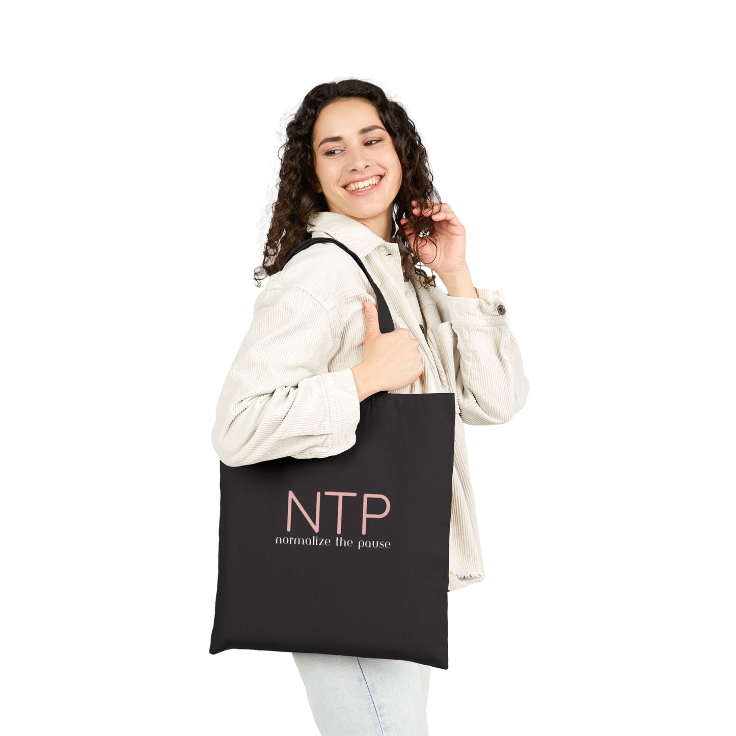 Classic Logo Cotton Canvas Tote Bag